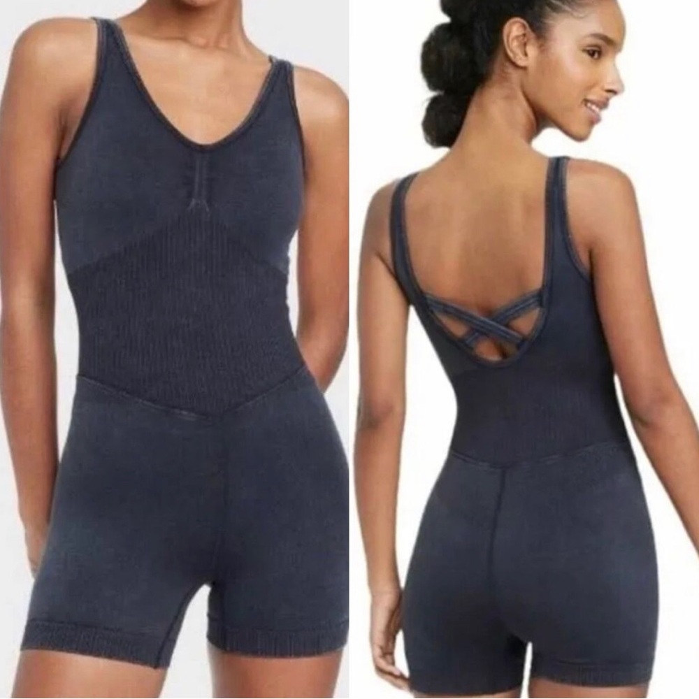 Ribbed Romper